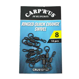 Carp´R´Us Obratlík Ringed Quick Change Swivel 10ks