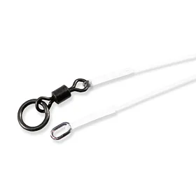 Carp´R´Us Návazec Superstiff Link - Oval Ring & Ring Swivel 2ks