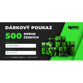 Nikl dárkový poukaz na 500 Kč