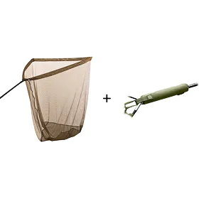 Trakker Podběrák Sanctuary T1 + Plovák Sanctuary Slim