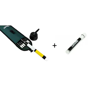 Nikl Tyčová bojka šroubovací 6,5m se zátěží a obalem + Světýlko s nočním senzorem