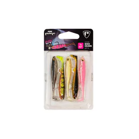 Fox Rage Gumová nástraha Slick Shad UV Mixed Colour Packs (5ks) 7cm