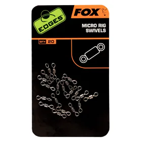 Fox Obratlík Edges Micro Rig Swivel 20ks
