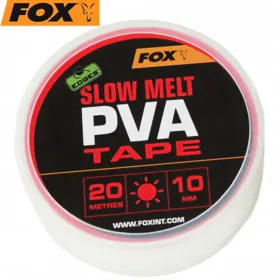 Fox PVA Páska Edges Slow Melt PVA CLEAR Tape 10mm, 20m