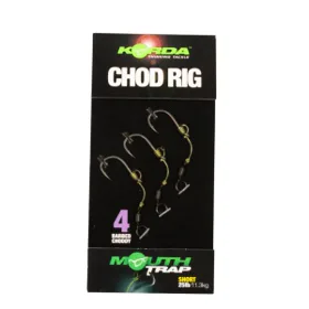 Korda Návazec Chod Rig Short Barbed 3ks