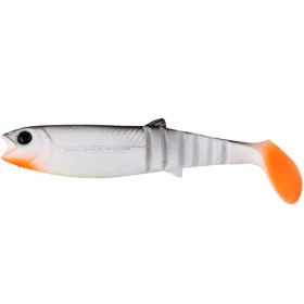 Savage Gear Gumová nástraha Cannibal Shad Bulk White & Black