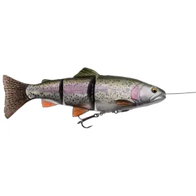 Savage Gear Gumová nástraha 4D Linethru Trout Slow Sink Rainbow 20cm, 93g