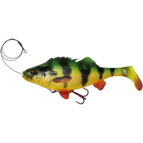 Savage Gear Gumová nástraha 4D Perch Shad Slow Sink Firetiger 12,5cm, 23g
