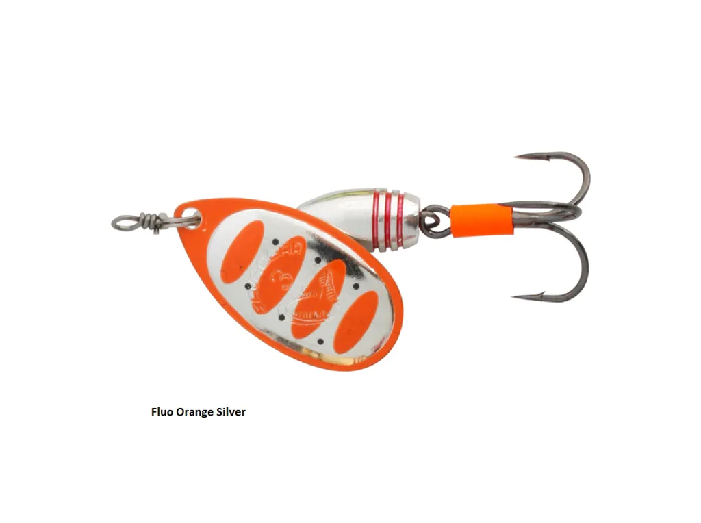 Savage&#x20;Gear&#x20;T&#x0159;pytka&#x20;Rotex&#x20;Spinner&#x20;vel.1&#x20;3,5g&#x20;Fluo&#x20;Orange&#x20;Silver