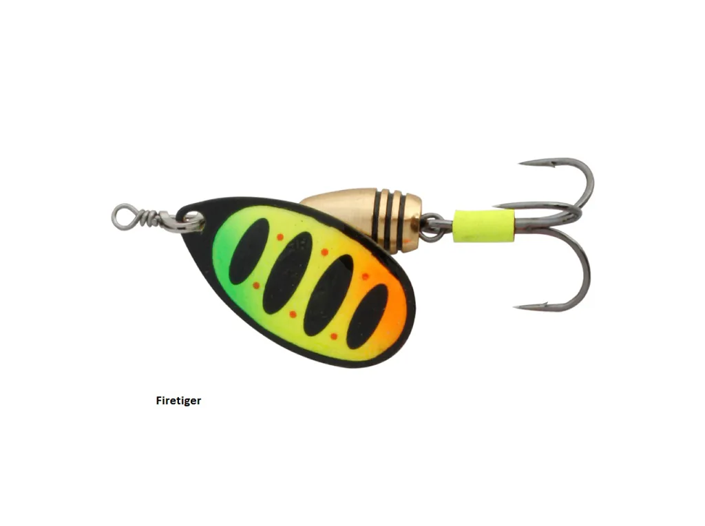 Savage Gear Třpytka Rotex Spinner vel.1 3,5g Firetiger