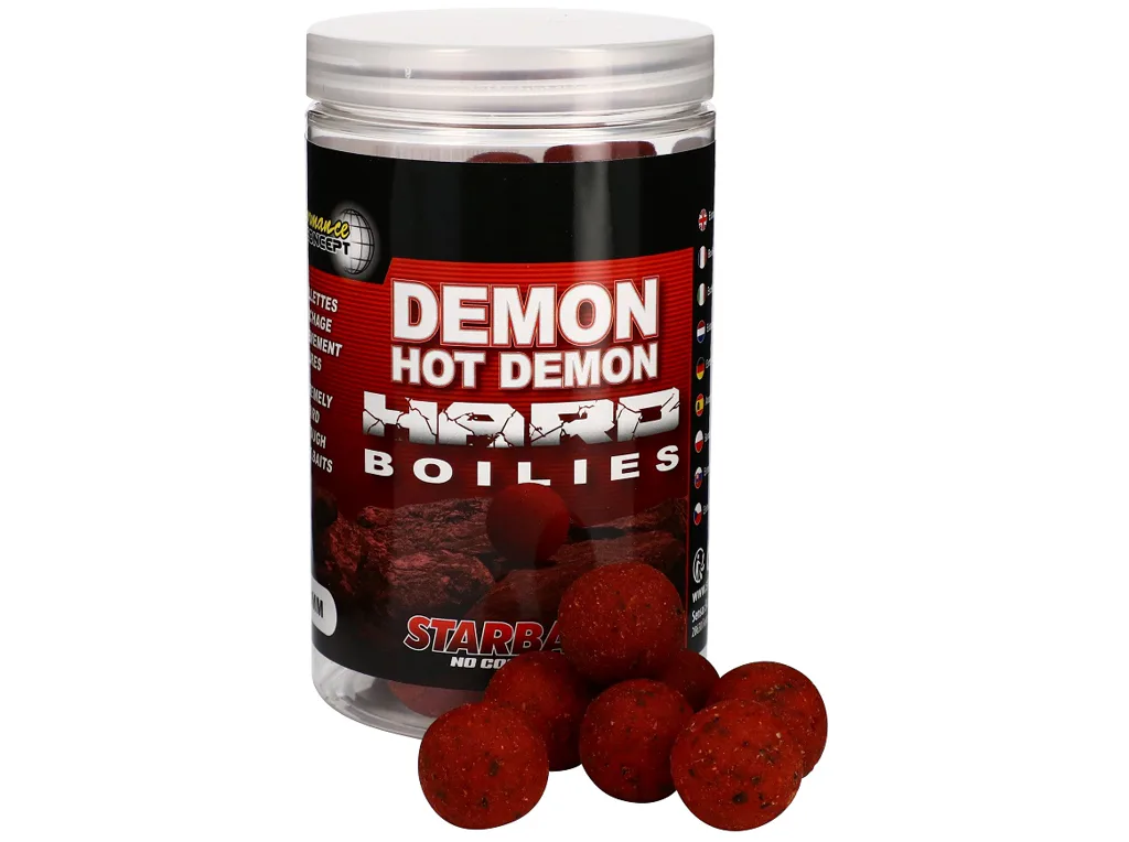 Starbaits&#x20;Hard&#x20;Boilies&#x20;Hot&#x20;Demon&#x20;200g