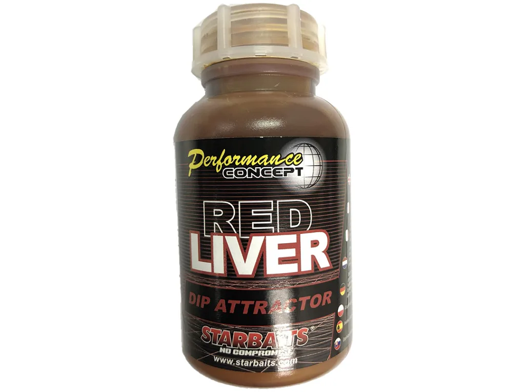 Starbaits&#x20;Dip&#x20;Red&#x20;Liver&#x20;200ml