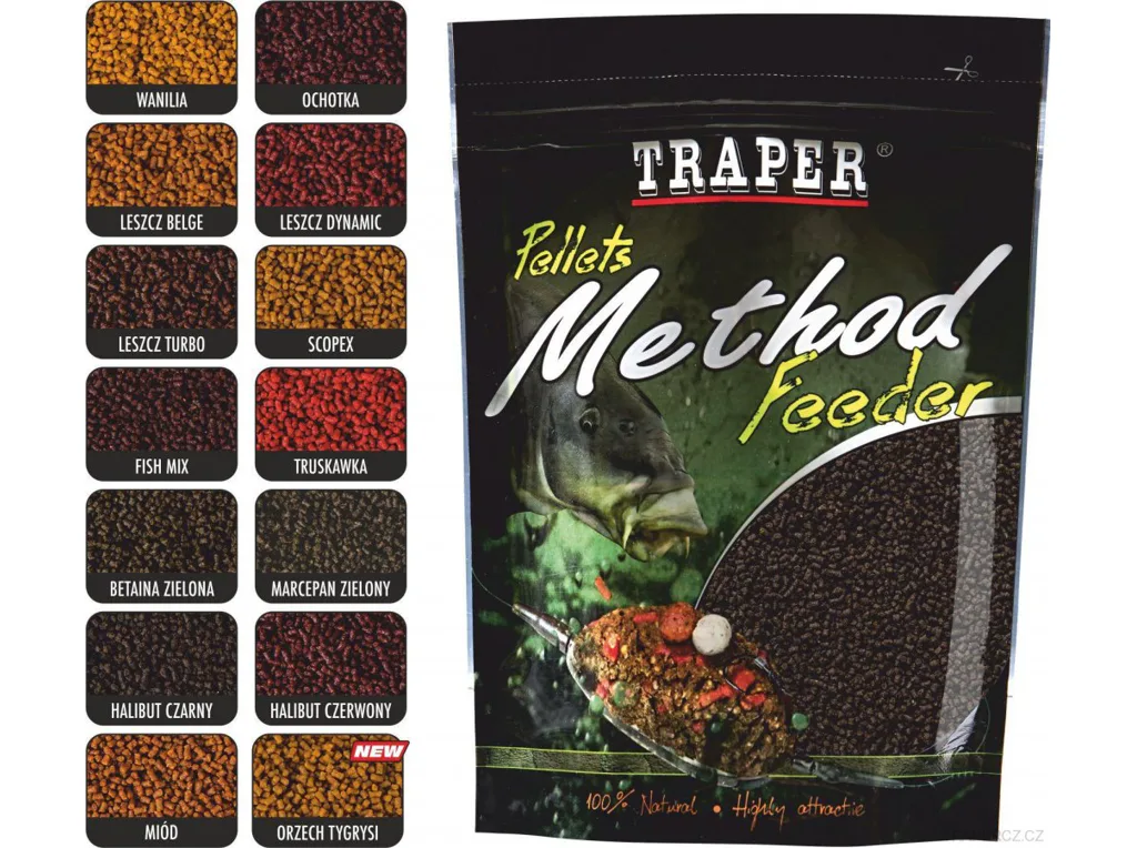Traper&#x20;Pelety&#x20;Method&#x20;Feeder&#x20;2mm,&#x20;500g