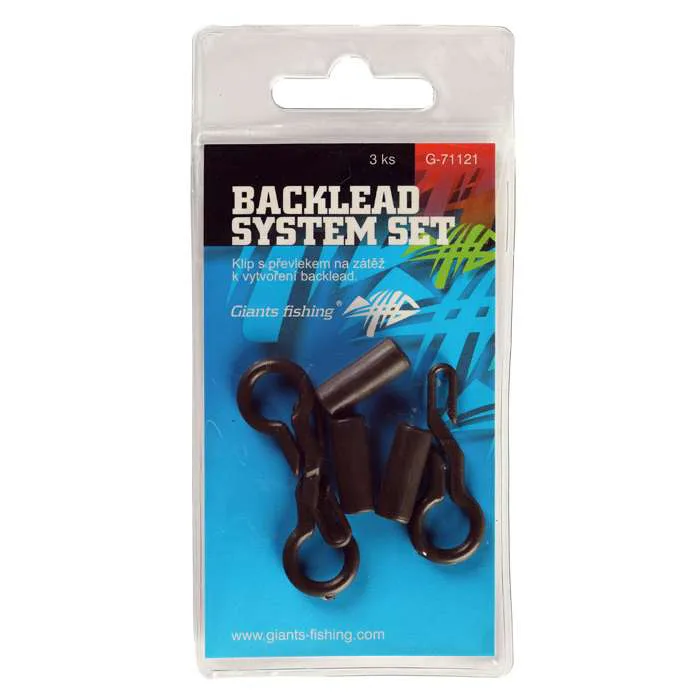 Giants&#x20;fishing&#x20;Kompletn&#x00ED;&#x20;klip&#x20;na&#x20;z&#x00E1;t&#x011B;&#x017E;&#x20;Backlead&#x20;System&#x20;3ks