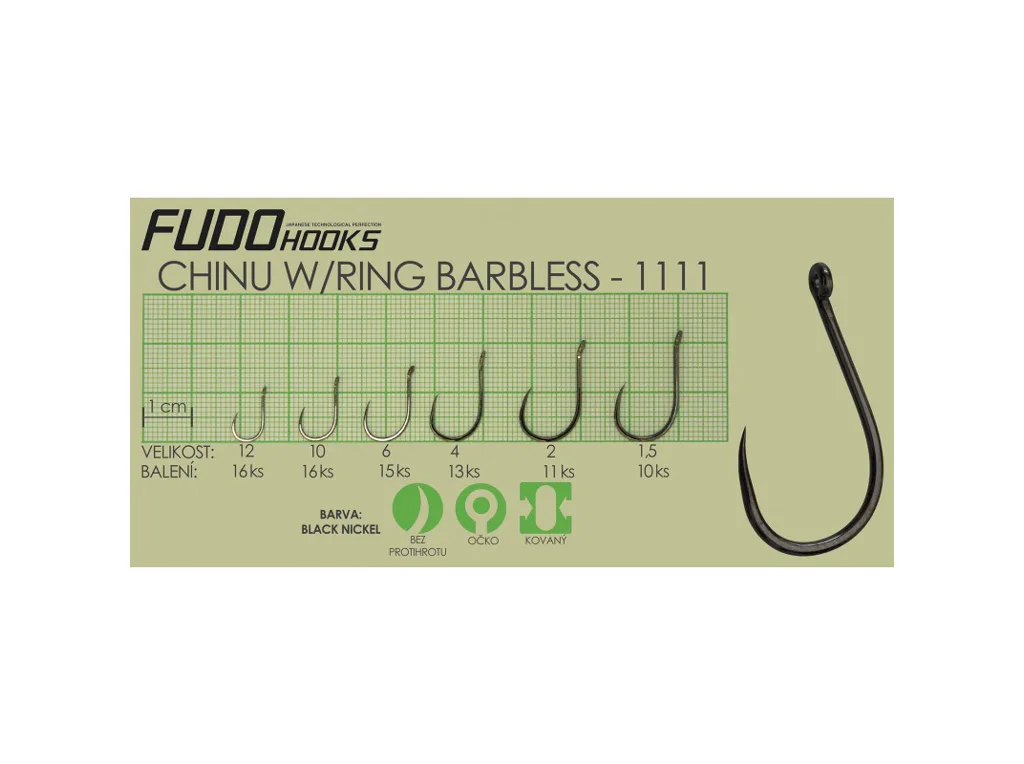 Fudo&#x20;H&#x00E1;&#x010D;ky&#x20;Chinu&#x20;Ringed&#x20;Barbless