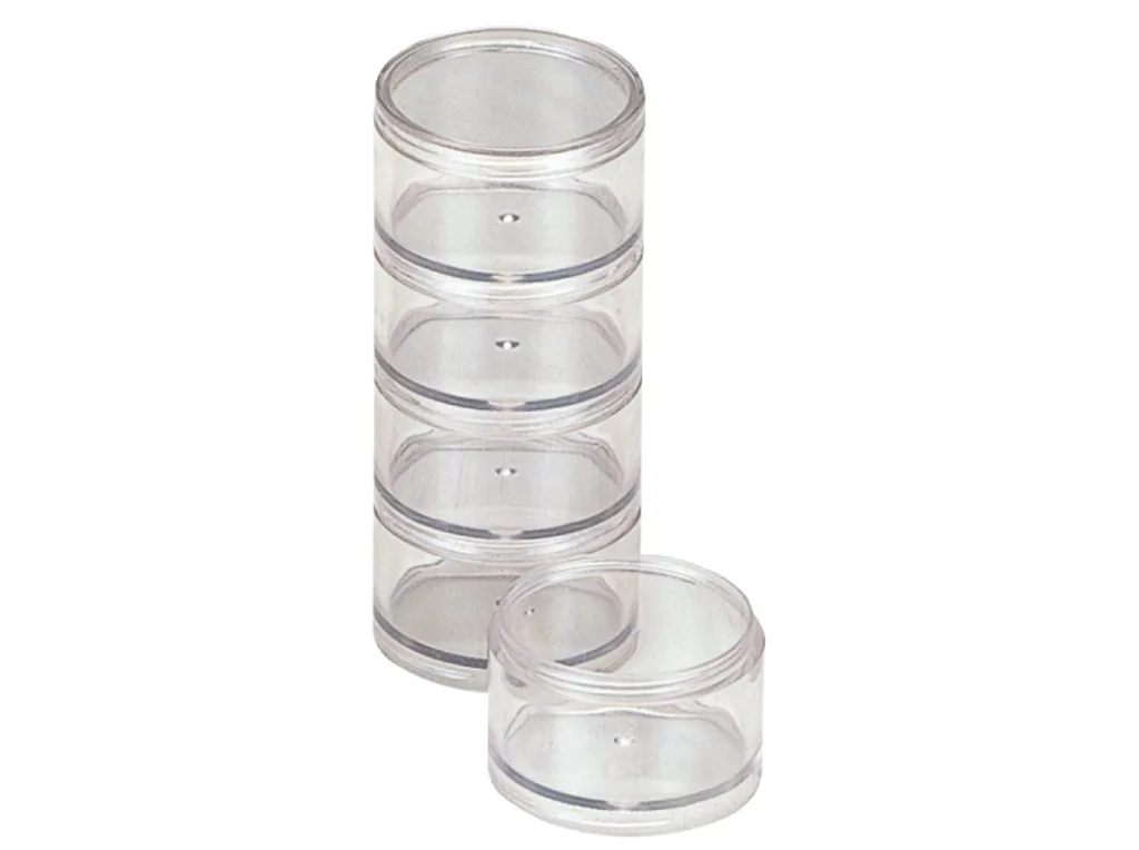 Meiho&#x20;Box&#x20;Round&#x20;Case&#x20;M,&#x20;5ks