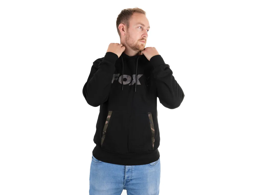 Fox&#x20;Mikina&#x20;Black&#x20;&#x2F;&#x20;Camo&#x20;Print&#x20;Hoody