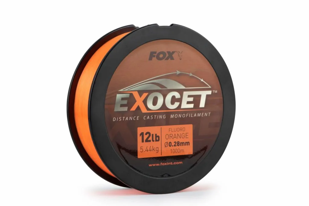 Fox&#x20;Vlasec&#x20;Exocet&#x20;Fluoro&#x20;Orange&#x20;Mono&#x20;1000m