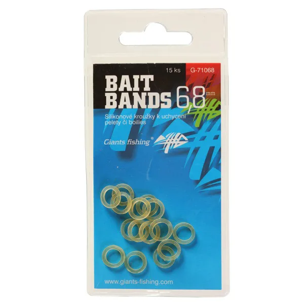 Giants&#x20;fishing&#x20;Silikonov&#x00E9;&#x20;krou&#x017E;ky&#x20;Bait&#x20;Bands&#x20;15ks