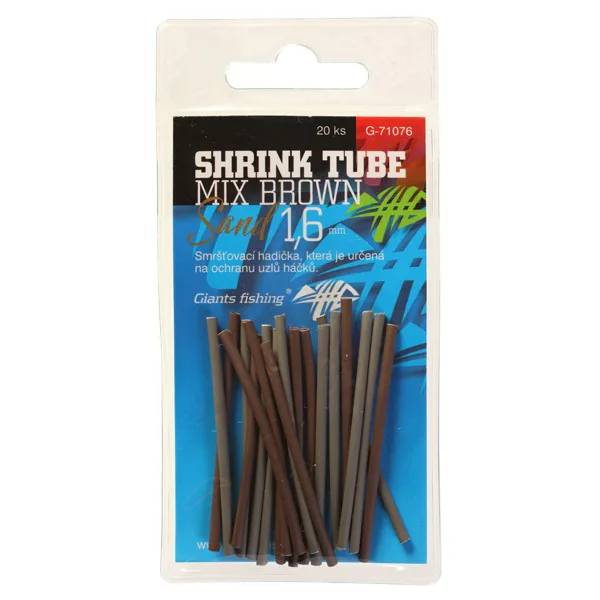 Giants&#x20;fishing&#x20;Smr&#x0161;&#x0165;ovac&#x00ED;&#x20;hadi&#x010D;ka&#x20;Shrink&#x20;Tube&#x20;Brown&#x2F;Sand&#x20;2mm,&#x20;20ks