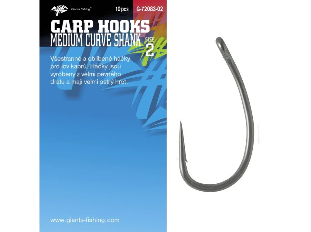 Giants&#x20;fishing&#x20;H&#x00E1;&#x010D;ky&#x20;s&#x20;o&#x010D;kem&#x20;Medium&#x20;Curve&#x20;Shank&#x20;10ks