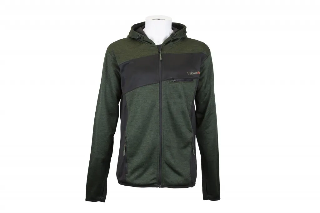 Trakker&#x20;Mikina&#x20;Marl&#x20;Fleece&#x20;Back&#x20;Hoody