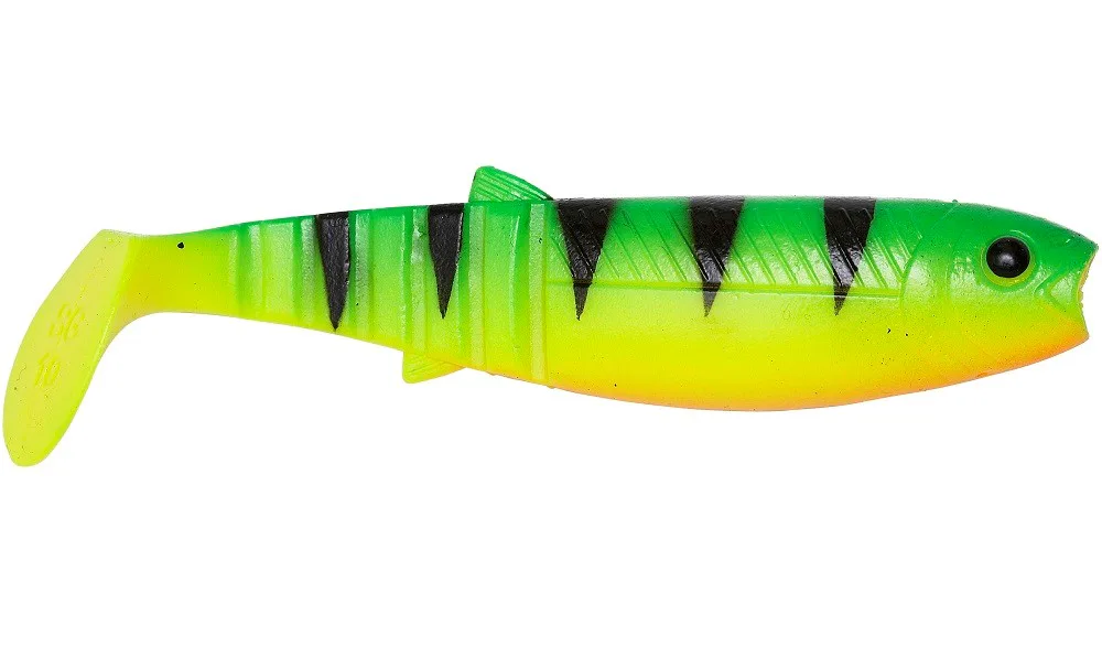Savage&#x20;Gear&#x20;Gumov&#x00E1;&#x20;n&#x00E1;straha&#x20;Cannibal&#x20;Shad&#x20;Bulk&#x20;Firetiger&#x20;10cm,&#x20;9g