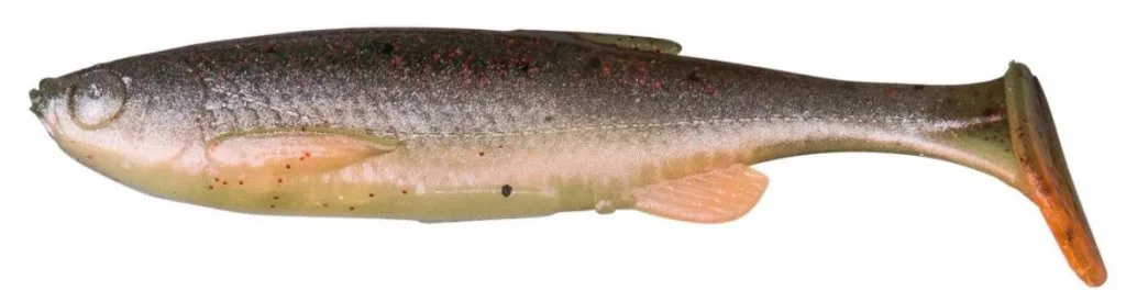 Savage&#x20;Gear&#x20;Gumov&#x00E1;&#x20;n&#x00E1;straha&#x20;3D&#x20;Fat&#x20;Minnow&#x20;T-Taill&#x20;Green&#x20;Pearl&#x20;Silver