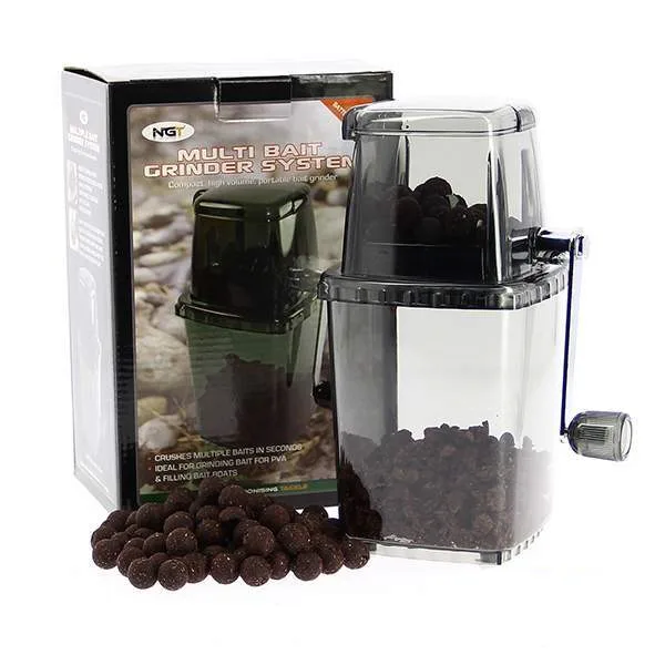 NGT&#x20;Boilie&#x20;ml&#x00FD;nek&#x20;Multi&#x20;Bait&#x20;Grinder&#x20;System