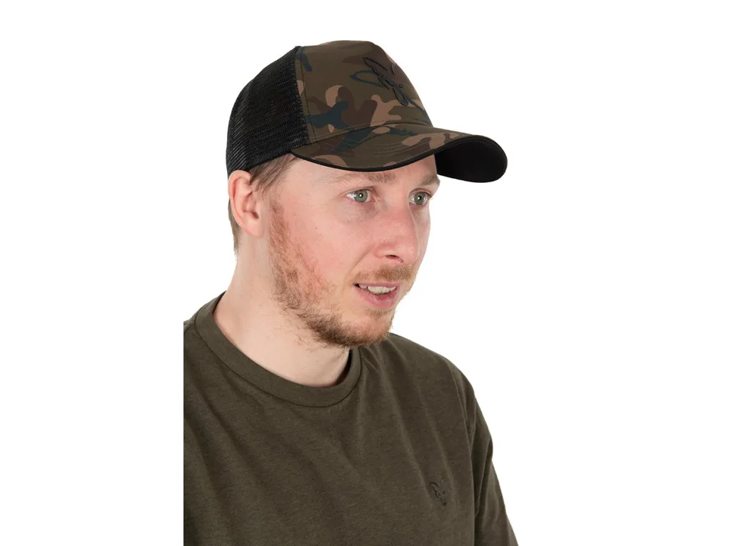 Fox&#x20;K&#x0161;iltovka&#x20;Camo&#x20;Trucker&#x20;Hat