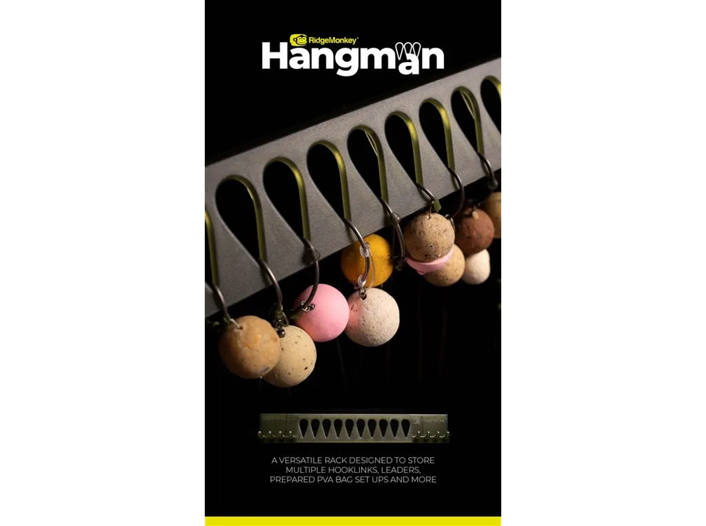 RidgeMonkey&#x20;V&#x011B;&#x0161;&#x00E1;k&#x20;na&#x20;n&#x00E1;vazce&#x20;Hangman&#x20;Rig&#x20;Rack