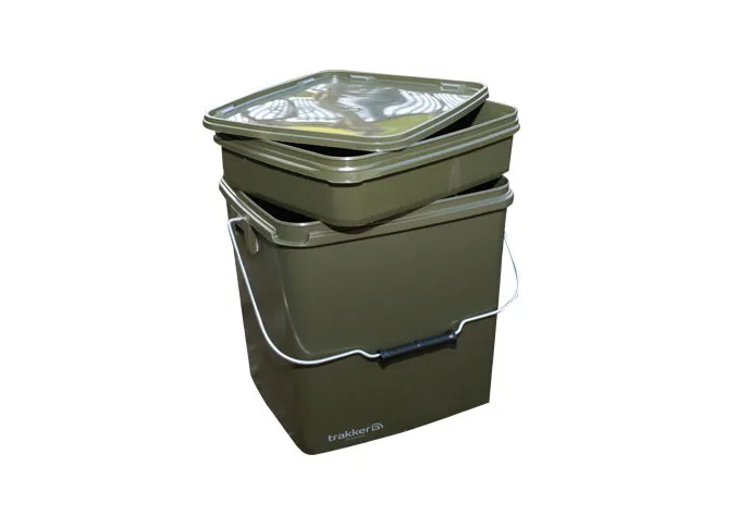 Trakker&#x20;Kbel&#x00ED;k&#x20;Olive&#x20;Square&#x20;Container&#x20;13l