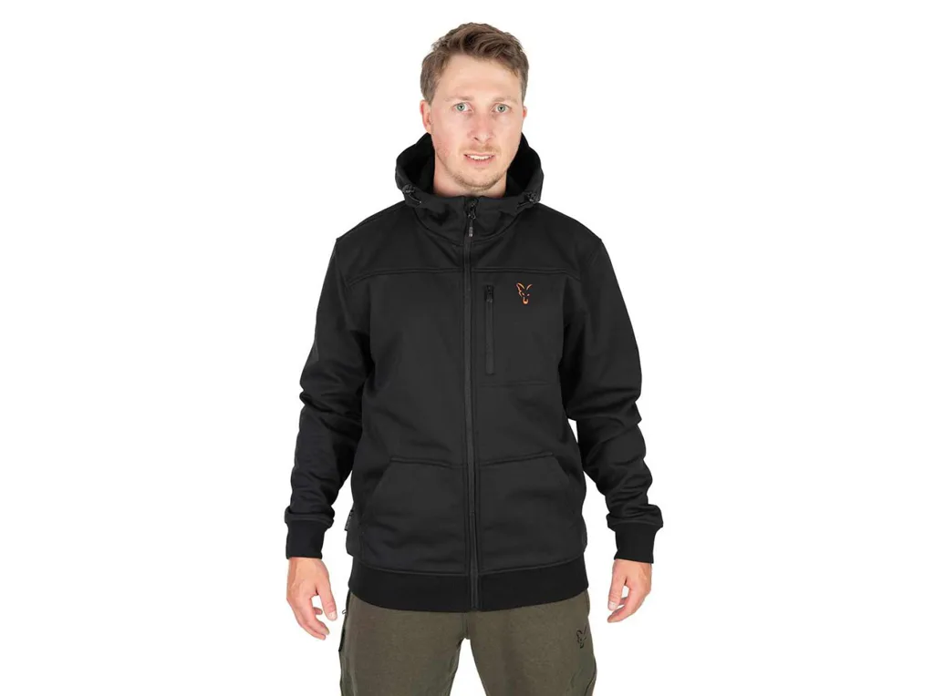 Fox&#x20;Bunda&#x20;Collection&#x20;Soft&#x20;Shell&#x20;Jacket&#x20;Black&#x2F;Orange