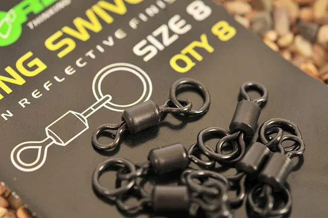 Korda&#x20;Obratl&#x00ED;k&#x20;s&#x20;krou&#x017E;kem&#x20;Flexi&#x20;Ring&#x20;Swivels&#x20;8ks