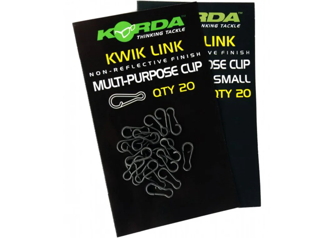 Korda&#x20;Rychlov&#x00FD;m&#x011B;nn&#x00E1;&#x20;karabinka&#x20;-&#x20;Kwik&#x20;Link&#x20;20ks