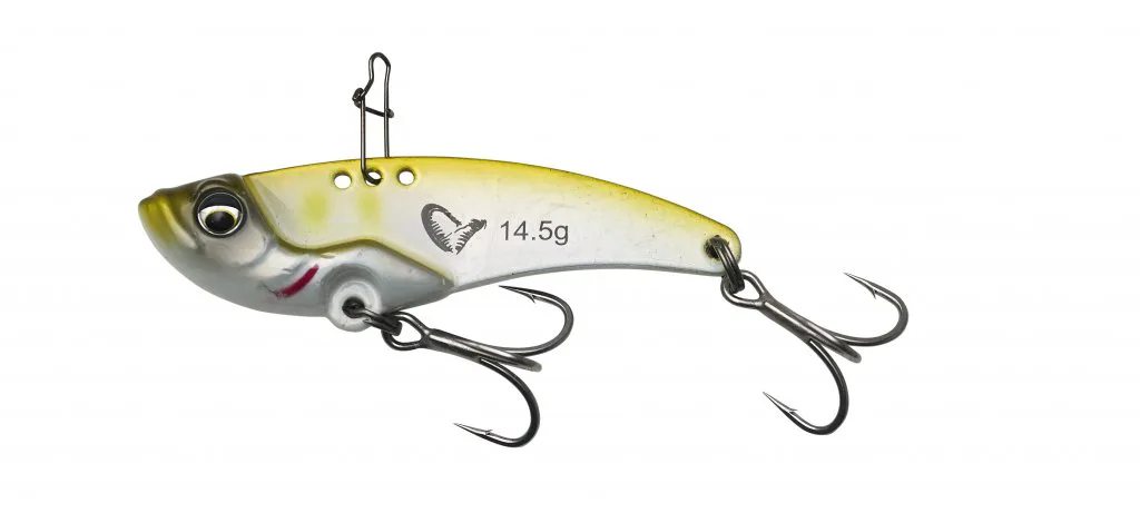 Savage&#x20;Gear&#x20;N&#x00E1;straha&#x20;Vib&#x20;Blade&#x20;Green&#x20;Silver&#x20;Ayu&#x20;5,5cm,&#x20;14,5g