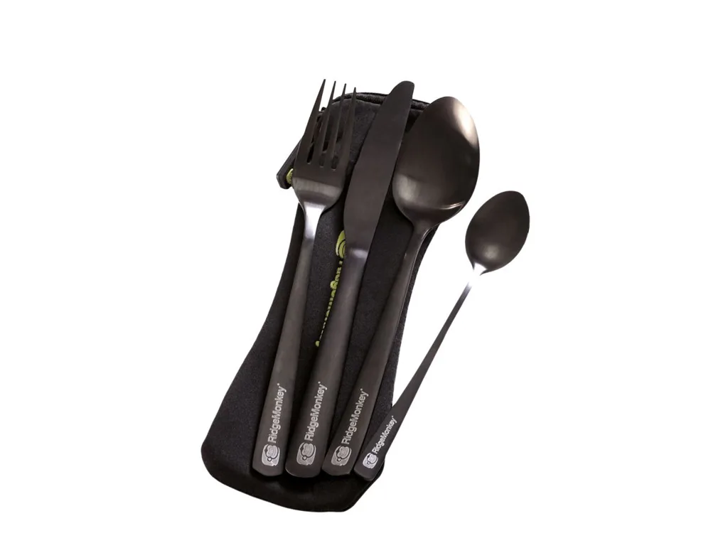 RidgeMonkey&#x20;P&#x0159;&#x00ED;bor&#x20;DLX&#x20;Cutlery&#x20;Set