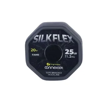 RidgeMonkey&#x20;&#x0160;&#x0148;&#x016F;rka&#x20;Connexion&#x20;SilkFlex&#x20;Soft&#x20;Braid&#x20;25lb&#x20;20m