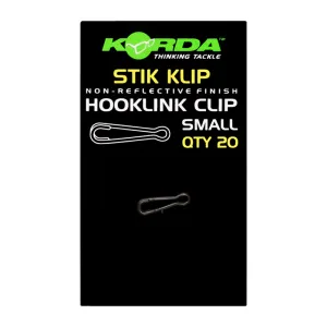 Korda&#x20;Rychlov&#x00FD;m&#x011B;nn&#x00E1;&#x20;karabinka&#x20;Stick&#x20;Clip&#x20;20ks