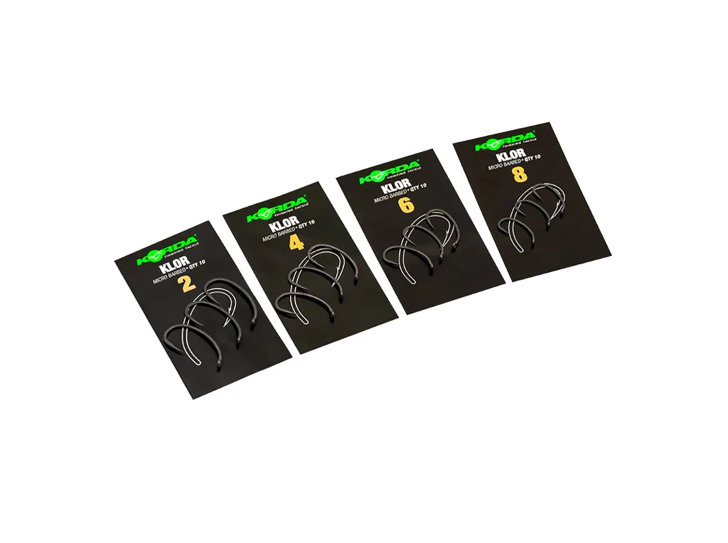 Korda&#x20;H&#x00E1;&#x010D;ky&#x20;Klor&#x20;Hook&#x20;Barbless&#x20;10ks