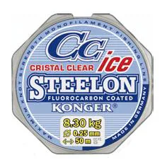 Konger&#x20;Vlasec&#x20;Cristal&#x20;Clear&#x20;Fluorocarbon&#x20;ICE&#x20;50m