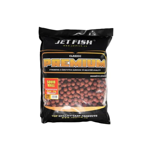 Jet&#x20;Fish&#x20;Premium&#x20;Classic&#x20;boilie&#x20;-&#x20;Squid&#x2F;krill&#x20;20mm,&#x20;5kg