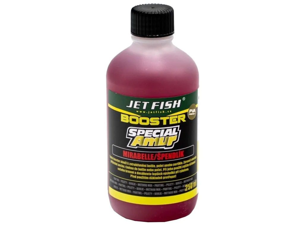 Jet&#x20;Fish&#x20;Special&#x20;Amur&#x20;Booster&#x20;-&#x20;Mirabelle&#x2F;&#x0161;pendl&#x00ED;k&#x20;250ml