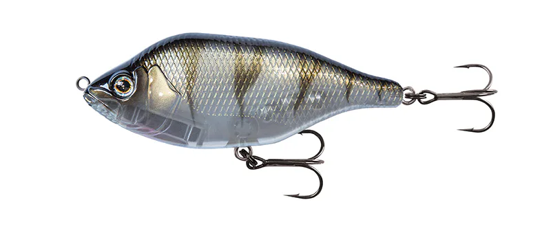 Fox&#x20;Rage&#x20;Wobler&#x20;Hitcher&#x20;Jerk&#x20;&amp;&#x20;Twitch&#x20;Lipless&#x20;Sinking&#x20;-&#x20;UV&#x20;Striped&#x20;Shiner