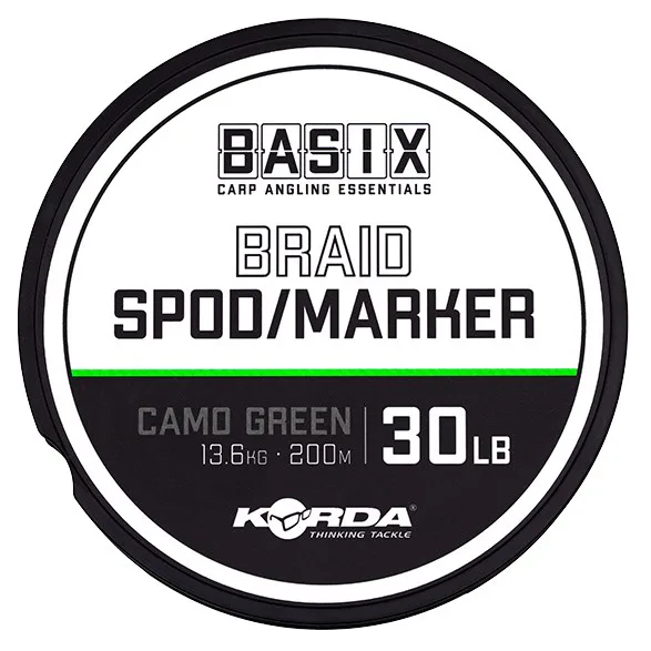 Korda&#x20;Spl&#x00E9;tan&#x00E1;&#x20;&#x0161;&#x0148;&#x016F;ra&#x20;Basix&#x20;Spod&#x2F;Marker&#x20;Braid&#x20;200m