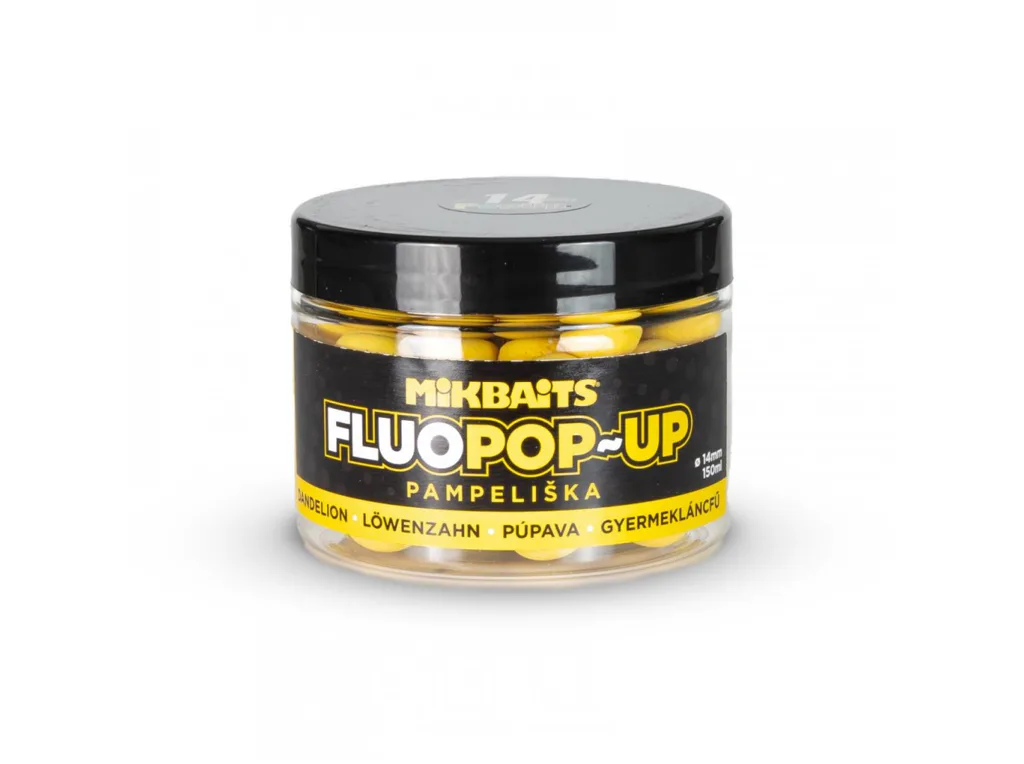Mikbaits&#x20;Plovouc&#x00ED;&#x20;fluo&#x20;boilie&#x20;-&#x20;pampeli&#x0161;ka&#x20;150ml