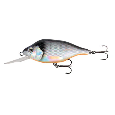 Fox&#x20;Rage&#x20;Hitcher&#x20;Crank&#x20;&amp;&#x20;Troll&#x20;100mm&#x20;DR&#x20;-&#x20;UV&#x20;Silver&#x20;Baitfish