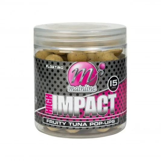 Mainline&#x20;High&#x20;Impact&#x20;Pop-up&#x20;Fruity&#x20;Tuna&#x20;15mm,&#x20;250ml