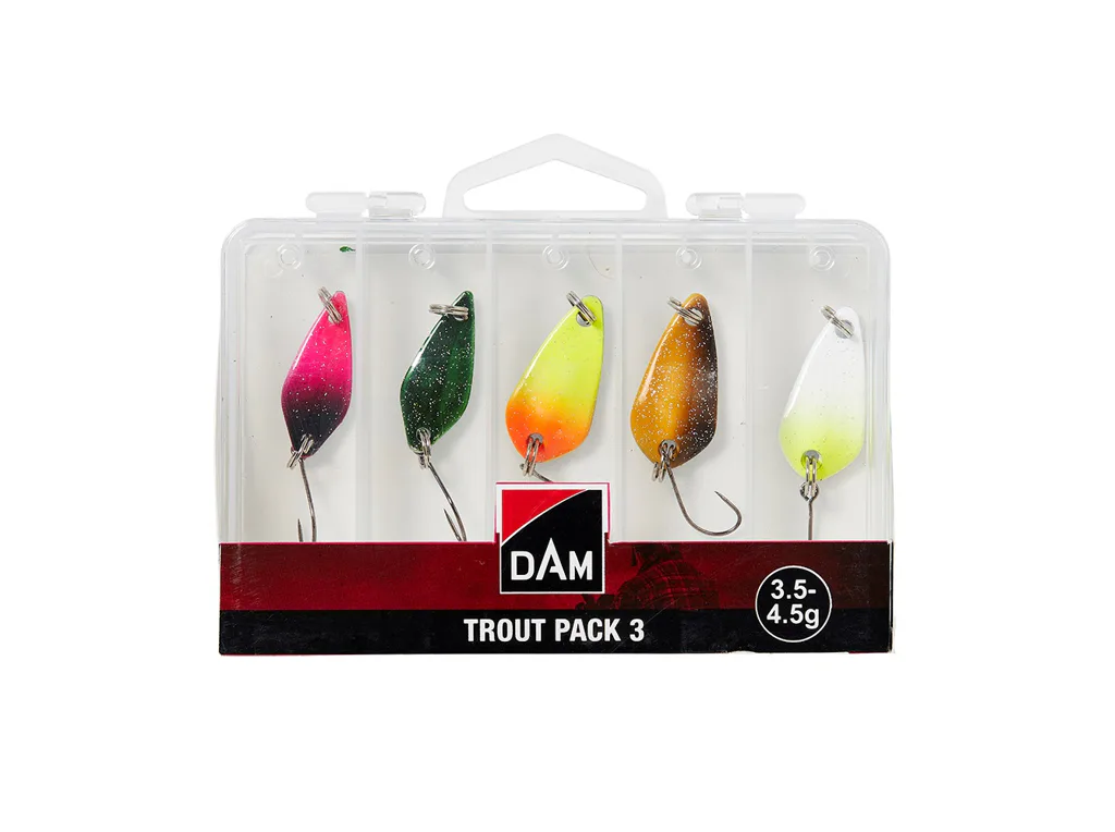 DAM&#x20;Sada&#x20;Plandavek&#x20;Trout&#x20;Pack&#x20;3cm,&#x20;3,5-4,5g,&#x20;5ks