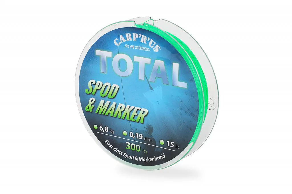 Carp&#x00B4;R&#x00B4;Us&#x20;Spl&#x00E9;tan&#x00E1;&#x20;&#x0161;&#x0148;&#x016F;ra&#x20;Total&#x20;Spod&#x20;&amp;&#x20;Marker&#x20;Braid&#x20;Fluo&#x20;Green&#x20;0,19mm,&#x20;6,8kg&#x2F;15lb,&#x20;30